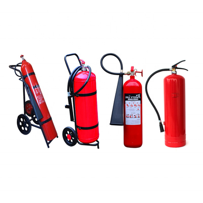 2021 New Product 24L Trolley Type CO2 Fire Fighting Trolley Type Carbon Dioxide (CCS) CO2 Wheeled Transportable Fire Extinguisher